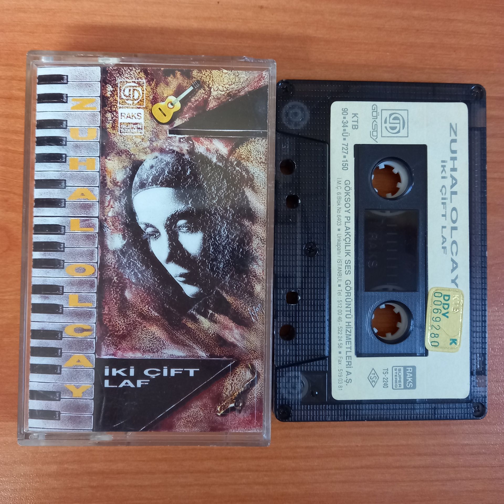 ZUHAL OLCAY - İKİ ÇİFT LAF (1990) - KASET 2.EL