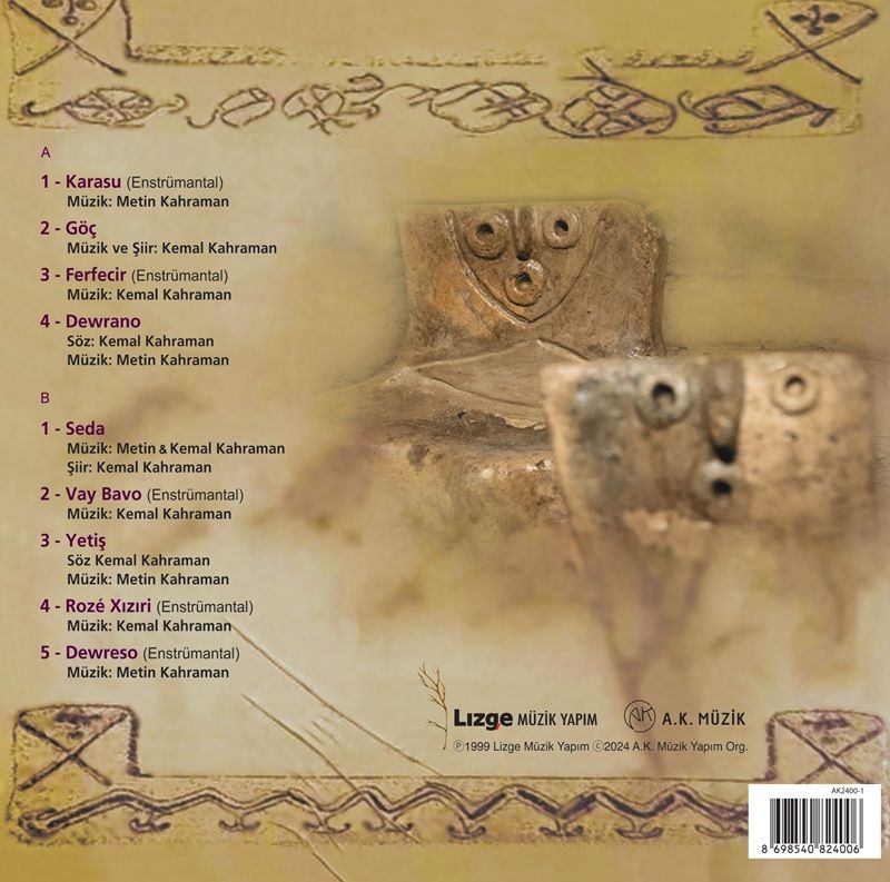 METİN & KEMAL KAHRAMAN - FERFECİR (1999) - LP 180GR 2024 BASIM SIFIR PLAK