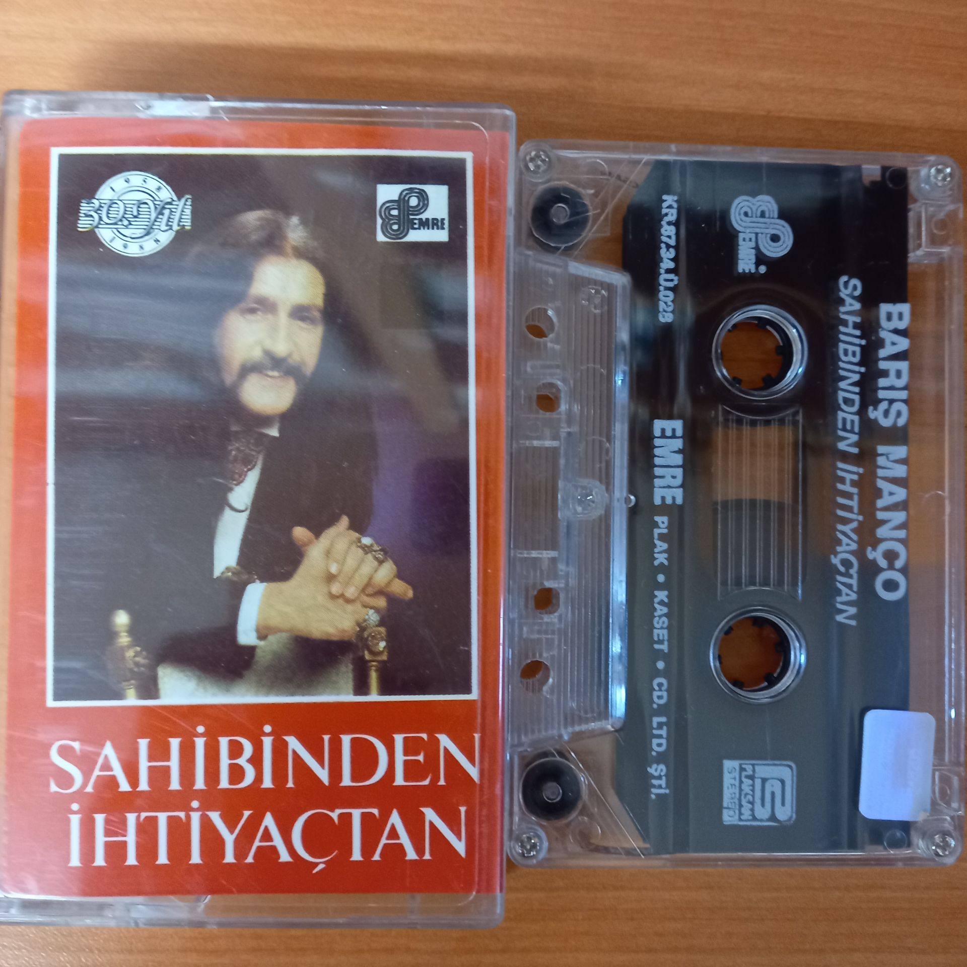 BARIŞ MANÇO - SAHİBİNDEN İHTİYAÇTAN (1987) - KASET 2.EL