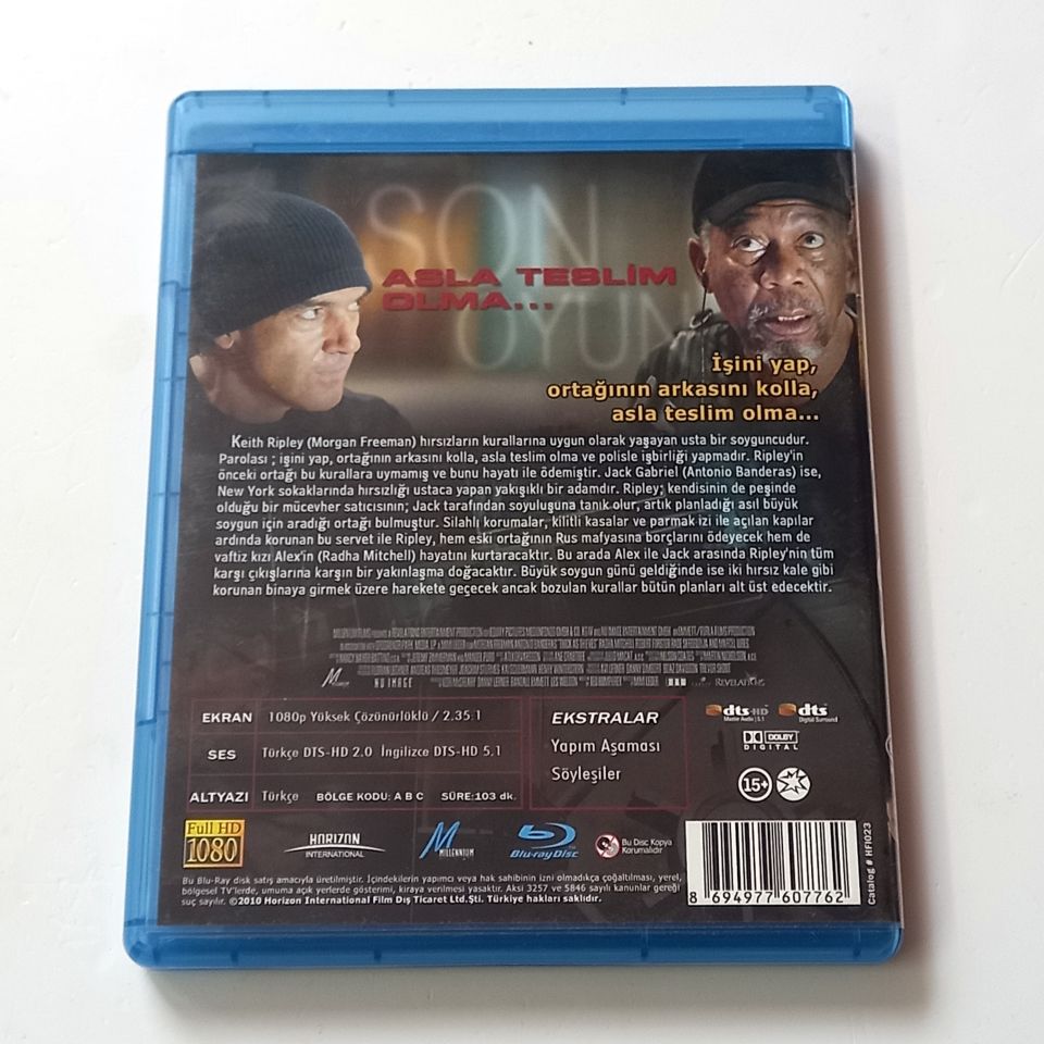 THE CODE / SON OYUN - MORGAN FREEMAN, ANTONIO BANDERAS, YÖN.: MIMI LEDER - BLU-RAY 2.EL