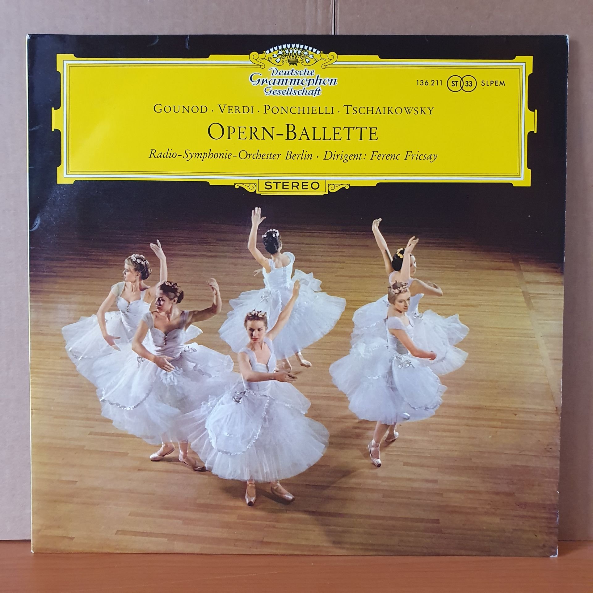 OPERN-BALLETTE / GOUNOD, VERDI, PONCHIELLI, TSCHAIKOWSKY / RADIO SYMPHONIE ORCHESTER BERLIN, FERENC FRICSAY (1973) - LP 2.EL PLAK