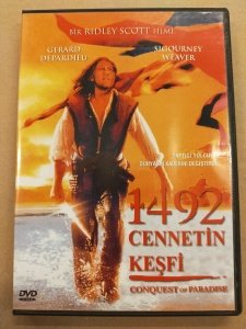 1492 CENNETİN KEŞFİ - 1492 CONQUEST OF PARADISE - GÉRARD DEPARDIEU - SIGOURNEY WEAVER - RIDLEY SCOTT - DVD 2.EL