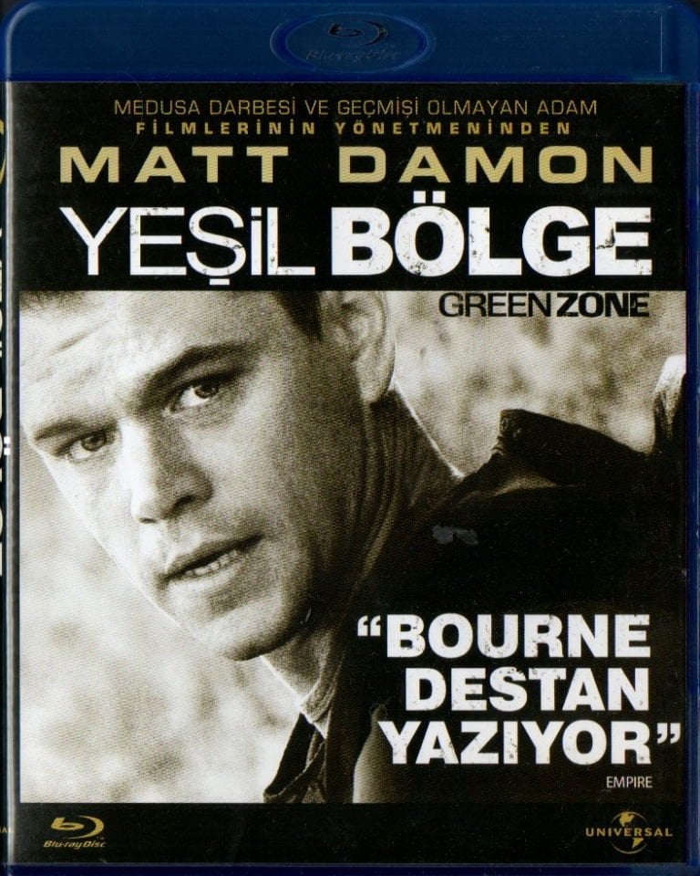 GREEN ZONE - YEŞİL BÖLGE - MATT DAMON - BLU-RAY 2.EL