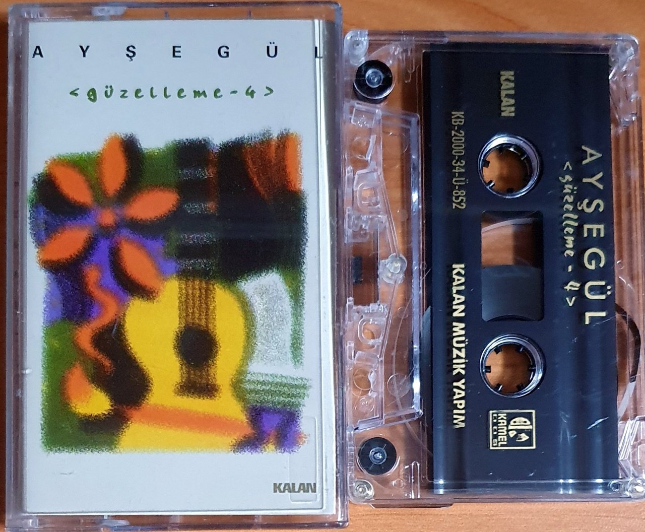 AYŞEGÜL - GÜZELLEME 4 (2000) - KASET KALAN MÜZİK 2.EL