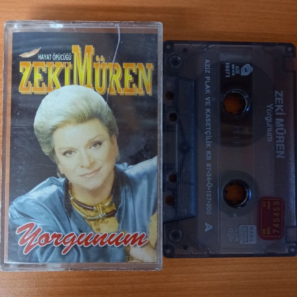 ZEKİ MÜREN - YORGUNUM (1987) - KASET 2.EL