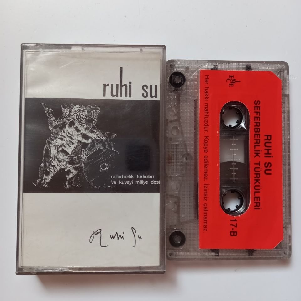 RUHİ SU - SEFERBERLİK TÜRKÜLERİ - KASET 2.EL