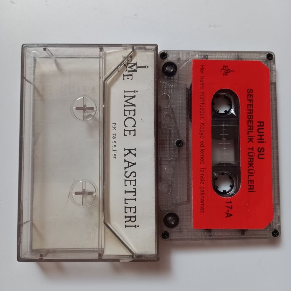 RUHİ SU - SEFERBERLİK TÜRKÜLERİ - KASET 2.EL