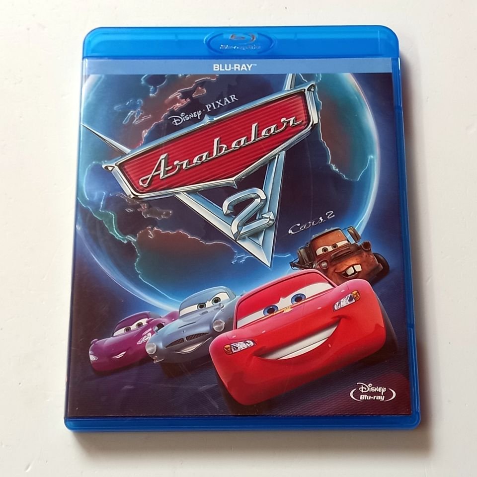 ARABALAR 2 / CARS 2 - PIXAR ANIMASYON - SES.: OWEN WILSON, EMILY MORTIMER - BLU-RAY 2.EL