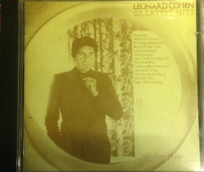 LEONARD COHEN - GREATEST HITS (1975) - CD 2.EL