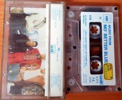 MO BETTER BLUES - SOUNDTRACK (1991) UZELLI CASSETTE MADE IN TURKEY ''USED'' PAPER LABEL