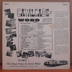 CAVALCADE OF WORD ARTISTS - LP 2.EL PLAK