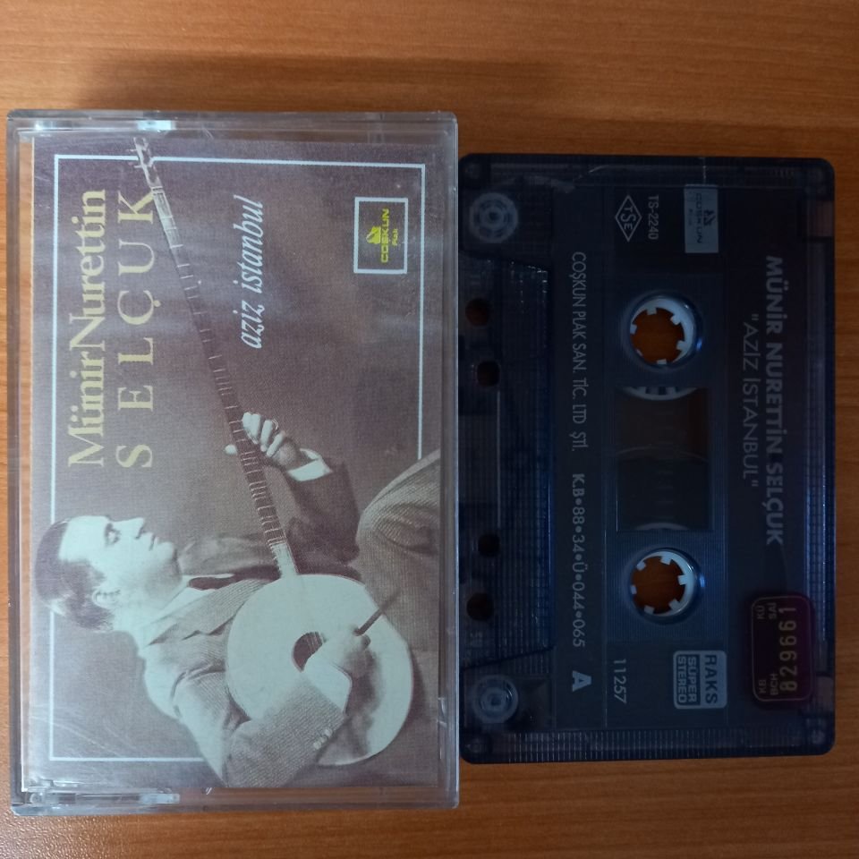 MÜNİR NURETTİN SELÇUK - AZİZ İSTANBUL (1988) - KASET 2.EL