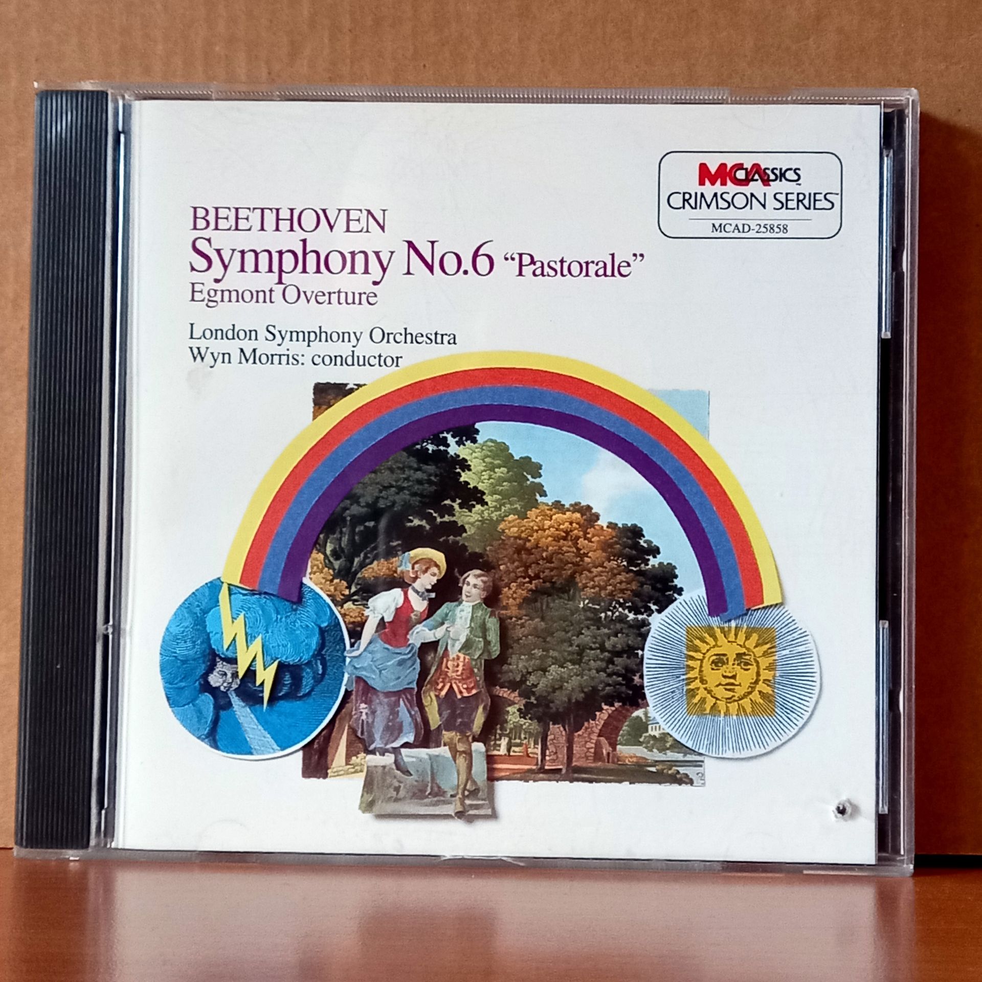 BEETHOVEN: SYMPHONY NO.6 ''PASTORALE'' / LONDON SYMPHONY ORCHESTRA, WYN MORRIS (1988) - CD 2.EL