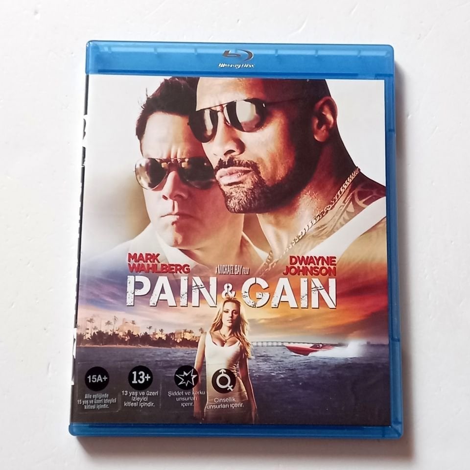 PAIN & GAIN - MARK WAHLBERG, DWAYNE JOHNSON - YÖN.: MICHAEL BAY - BLU-RAY 2.EL