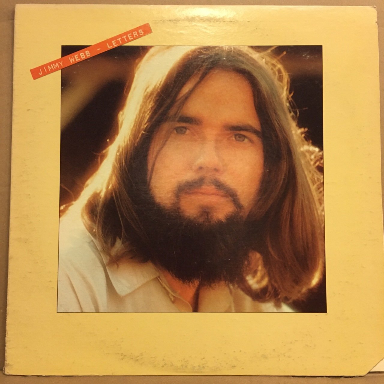 JIMMY WEBB - LETTERS (1972) 2.EL PLAK