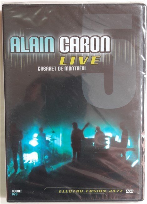 ALAIN CARON - LIVE  CABARET DE MONTREAL - DVD SIFIR