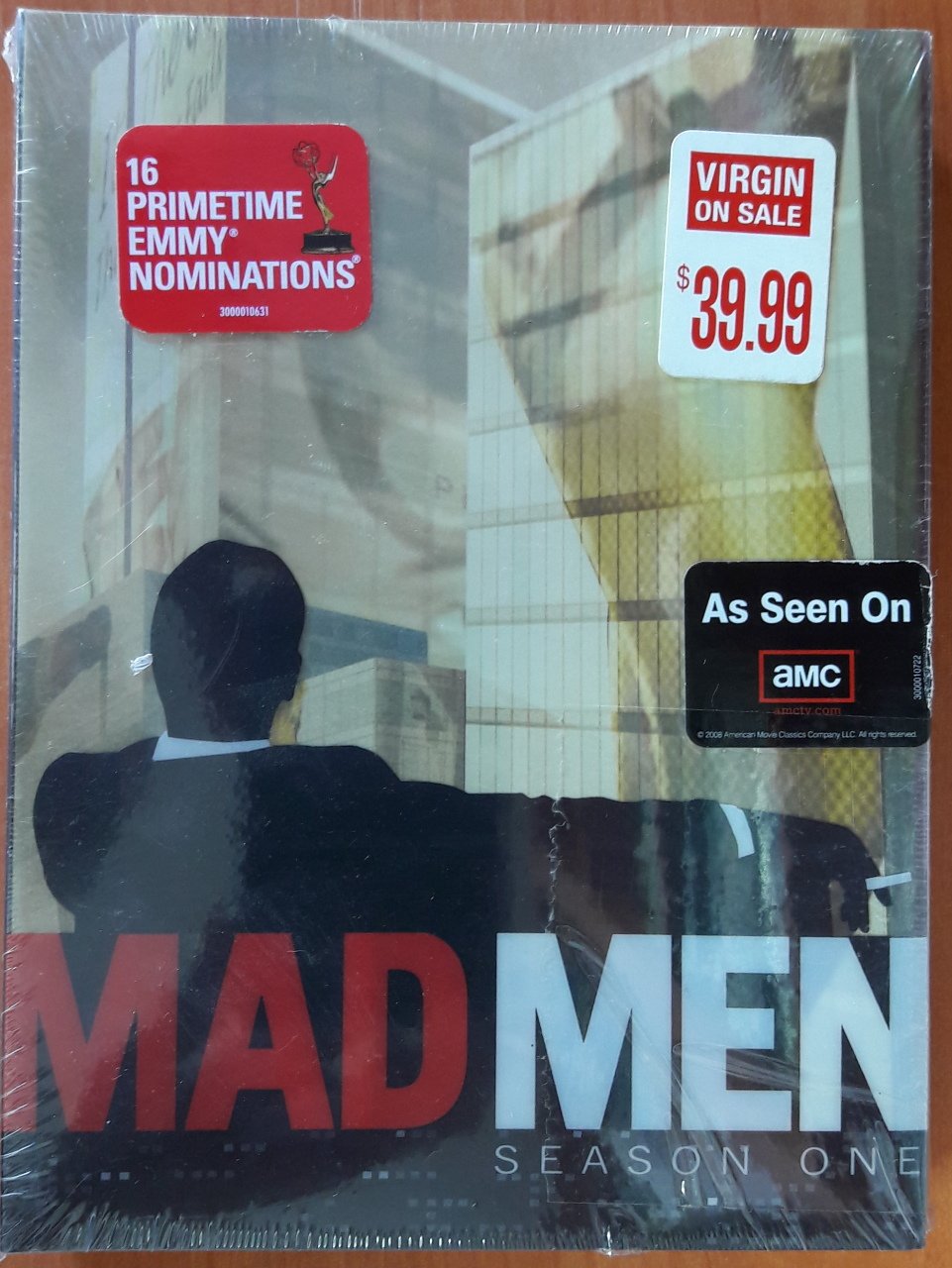 MAD MEN - SEASON ONE - DVD SIFIR 1. BÖLGE TR ALTYAZI YOKTUR