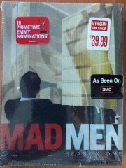 MAD MEN - SEASON ONE - DVD SIFIR 1. BÖLGE TR ALTYAZI YOKTUR