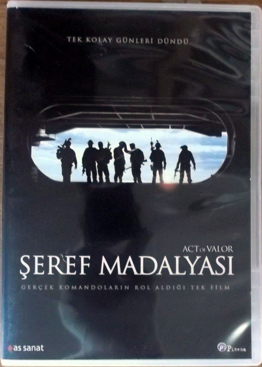 ŞEREF MADALYASI - ACT OF VALOR - JASON COTTLE - DVD 2.EL