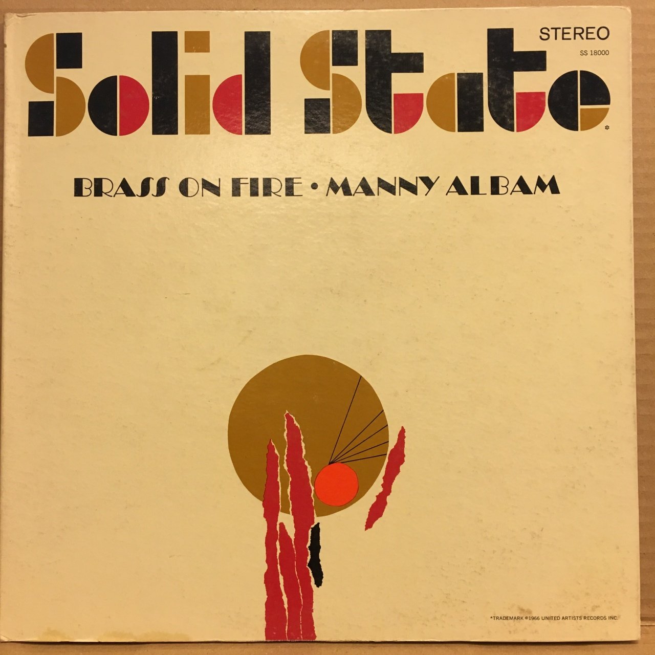MANNY ALBAM - BRASS ON FIRE (1966) 2.EL PLAK