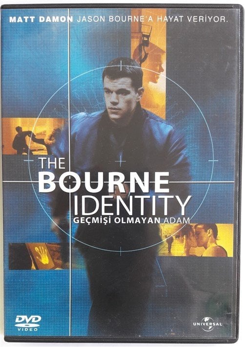 THE BOURNE IDENTITY - GEÇMİŞİ OLMAYAN ADAM - MATT DAMON - CLIVE OWEN - DVD 2.EL