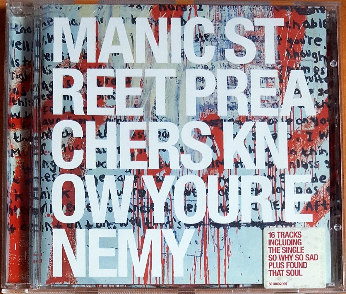 MANIC STREET PREACHERS - KNOW YOUR ENEMY (2001) EPIC CD 2.EL
