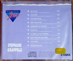 STEPHANE GRAPPELLI - PARLIAMENT JAZZ - CD RAKS MÜZİK 2.EL
