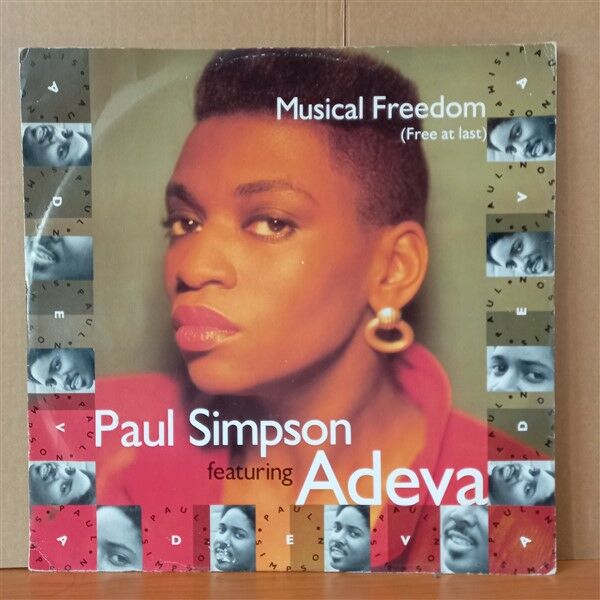 PAUL SIMPSON FEATURING ADEVA – MUSICAL FREEDOM [FREE AT LAST] (1989) - 12'' 45RPM MAXI SINGLE 2.EL PLAK