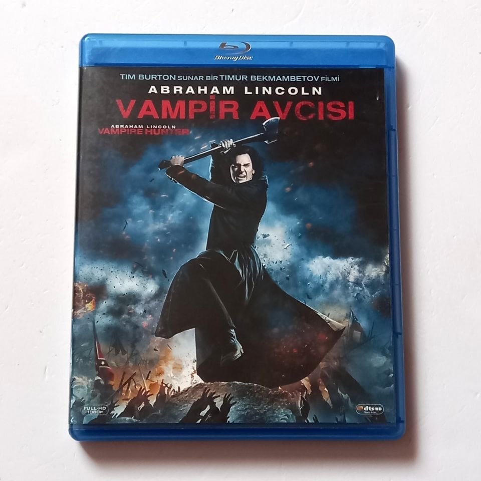 ABRAHAM LINCOLN VAMPİR AVCISI / ABRAHAM LINCOLN VAMPIRE HUNTER - BENJAMIN WALKER, DOMINIC COOPER - YÖN.: TIMUR BEKMAMBETOV - BLU-RAY 2.EL