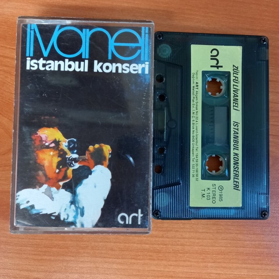 LİVANELİ - İSTANBUL KONSERİ (1985) - KASET 2.EL