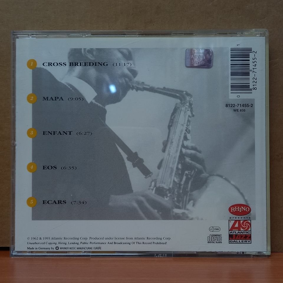 ORNETTE COLEMAN - ORNETTE ON TENOR (1993) - CD 2.EL