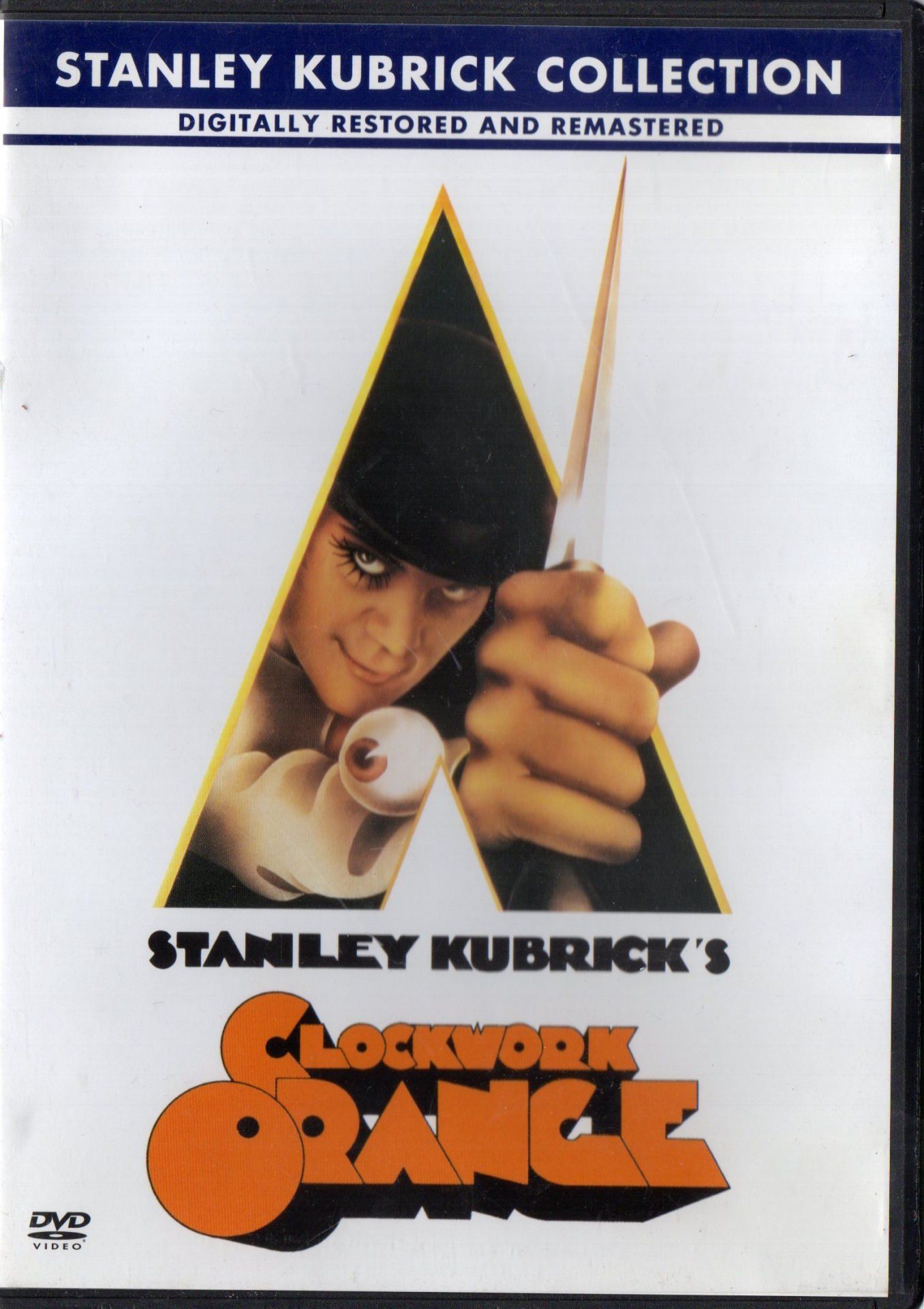 A CLOCKWORK ORANGE - OTOMATİK PORTAKAL - STANLEY KUBRICK - DVD 2.EL