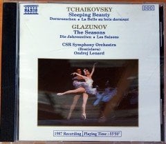 TCHAIKOVSKY: SLEEPING BEAUTY / GLAZUNOV: SEASONS / CSR SYMPHONY ORCHESTRA, ONDREJ LENARD (1988) NAXOS CD 2.EL