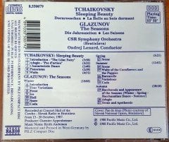 TCHAIKOVSKY: SLEEPING BEAUTY / GLAZUNOV: SEASONS / CSR SYMPHONY ORCHESTRA, ONDREJ LENARD (1988) NAXOS CD 2.EL