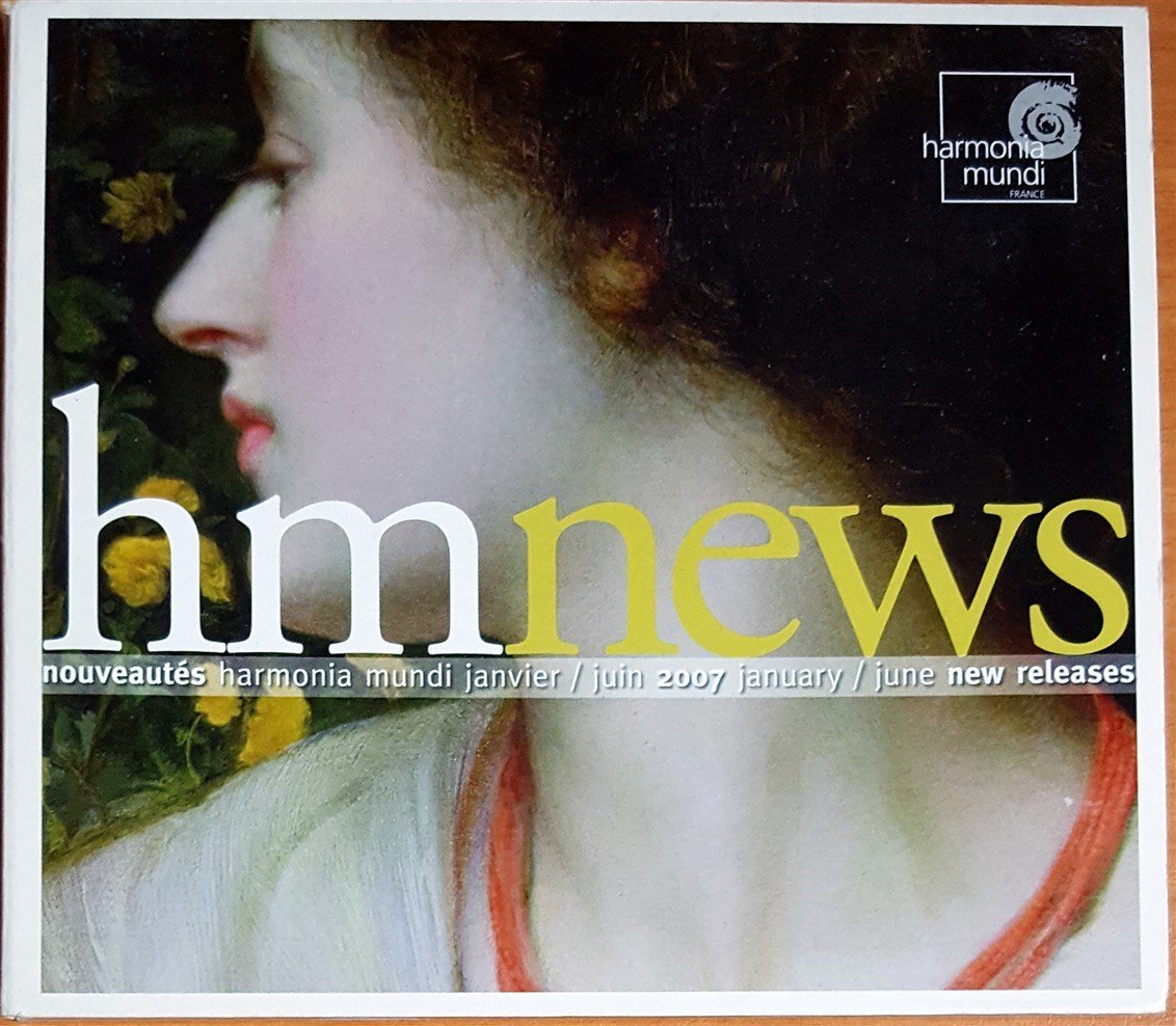HM NEWS / NOUVEAUTES JANUARY 2007 / BACH, BELA BARTOK, BRAHMS, DEBUSSY, MOZART, SCHUBERT (2007) HARMONIA MUNDI PROMO CD 2.EL