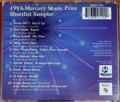 1993 MERCURY MUSIC PRIZE / SHORTLIST SAMPLER / STING, SUEDE, PJ HARVEY, NEW ORDER, PJ HARVEY, DINA CARROLL (1993) - CD MUSIC PRIZE LTD. 2.EL