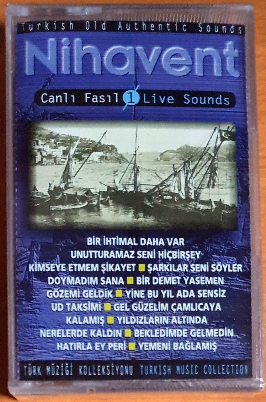 NİHAVENT / CANLI FASIL 1 (1999) - KASET SIFIR
