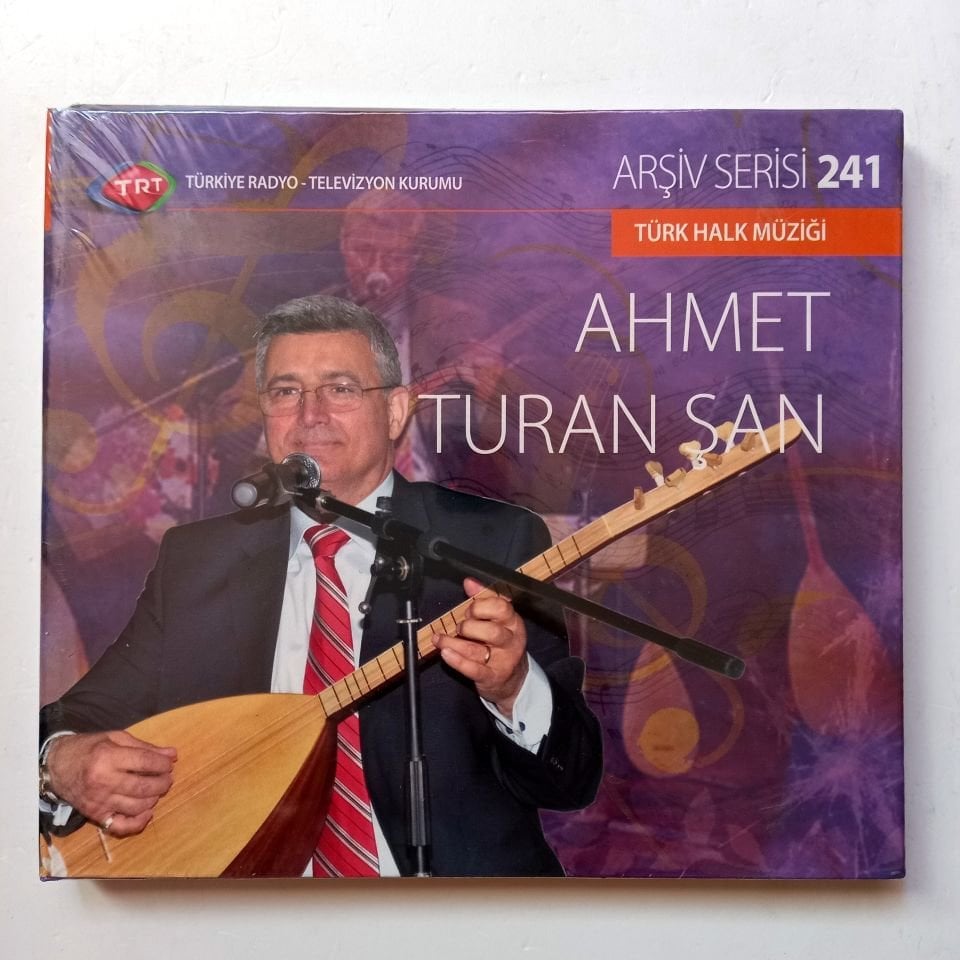 AHMET TURAN ŞAN / TÜRK HALK MÜZİĞİ / TRT ARŞİV SERİSİ 241 - CD SIFIR