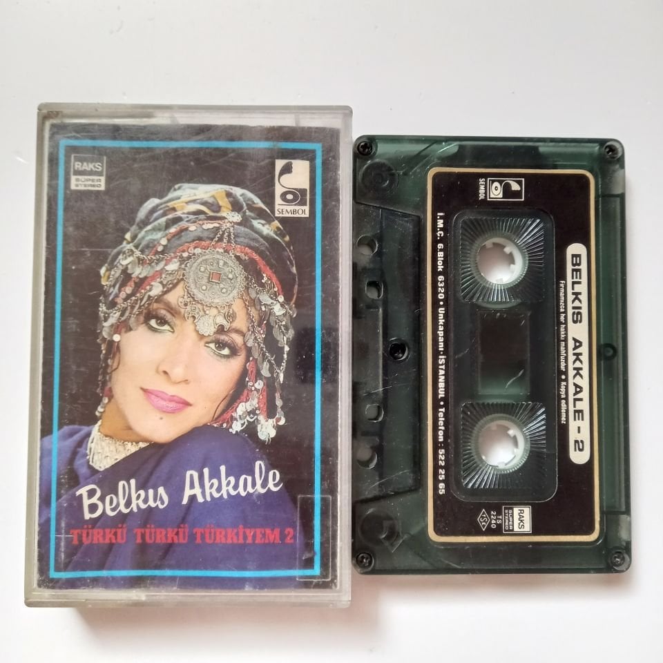 BELKIS AKKALE - TÜRKÜ TÜRKÜ TÜRKİYEM 2 - KASET 2.EL