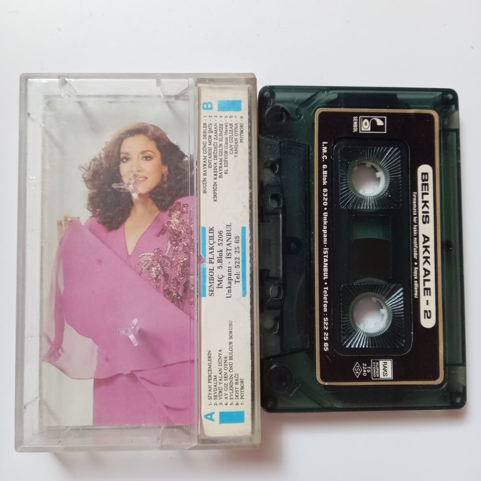 BELKIS AKKALE - TÜRKÜ TÜRKÜ TÜRKİYEM 2 - KASET 2.EL