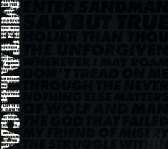 METALLICA BLACKLIST - VARIOUS ARTISTS (2021) - 4CD DIGIPACK SIFIR