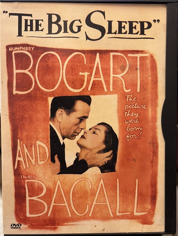 THE BIG SLEEP - HUMPHREY BOGART - LAUREN BACALL - SNAPCASE DVD 2.EL