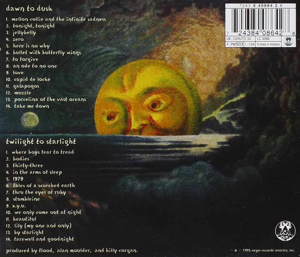 SMASHING PUMPKINS - MELLON COLLIE AND THE INFINITE SADNESS (1995) - 2CD REISSUE JEWEL CASE AMBALAJINDA SIFIR