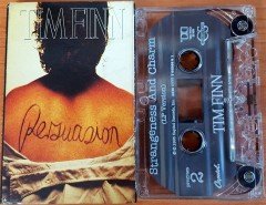 TIM FINN - PERSUASION SINGLE CASSETTE MADE IN USA ''USED''