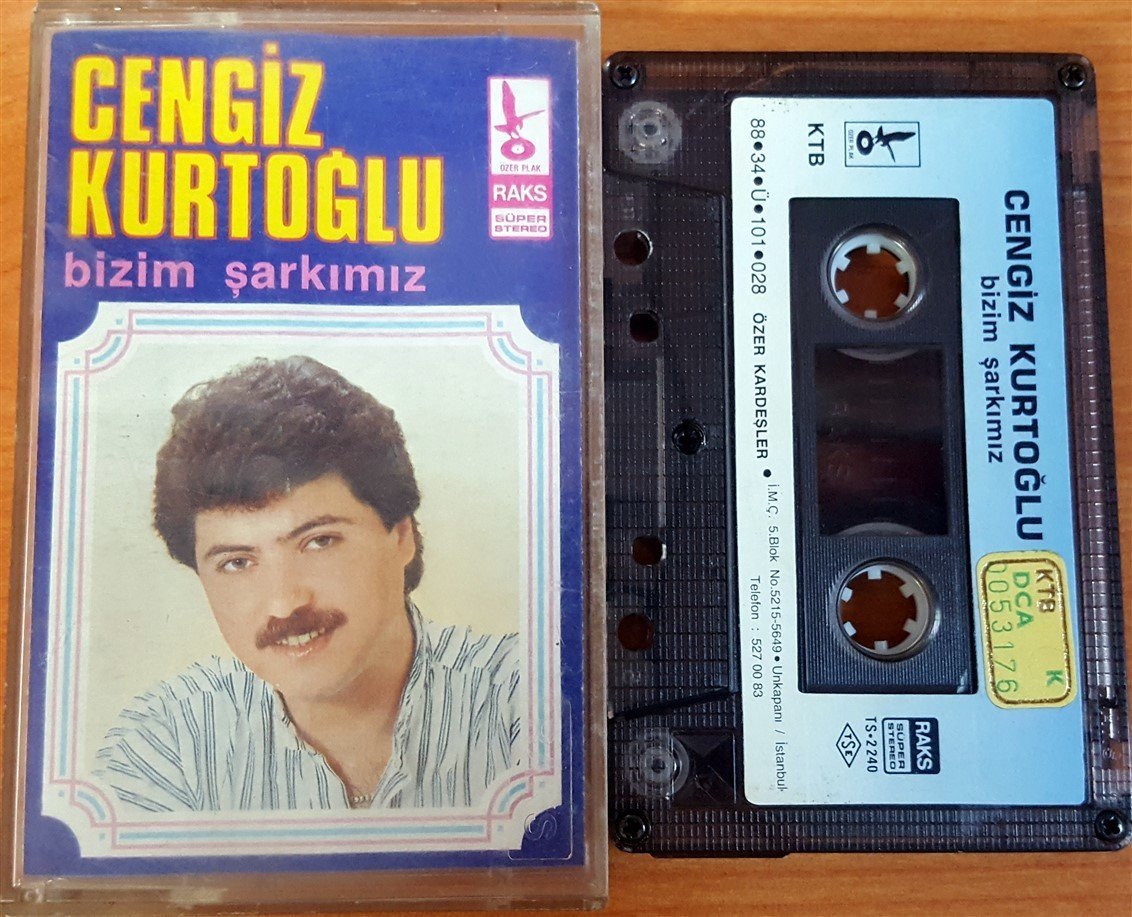 CENGİZ KURTOĞLU - BİZİM ŞARKIMIZ KASET 2.EL