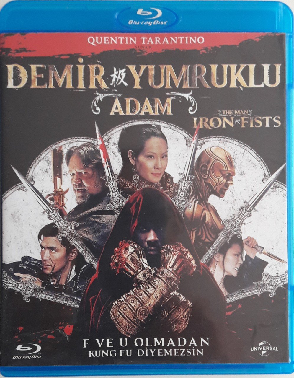 DEMİR YUMRUKLU ADAM - THE MAN WITH IRON FISTS - BLU-RAY 2.EL