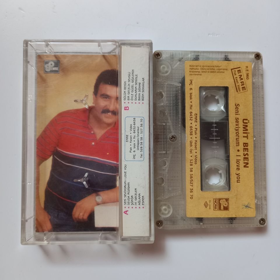 ÜMİT BESEN - SENİ SEVİYORUM / I LOVE YOU - KASET 2.EL