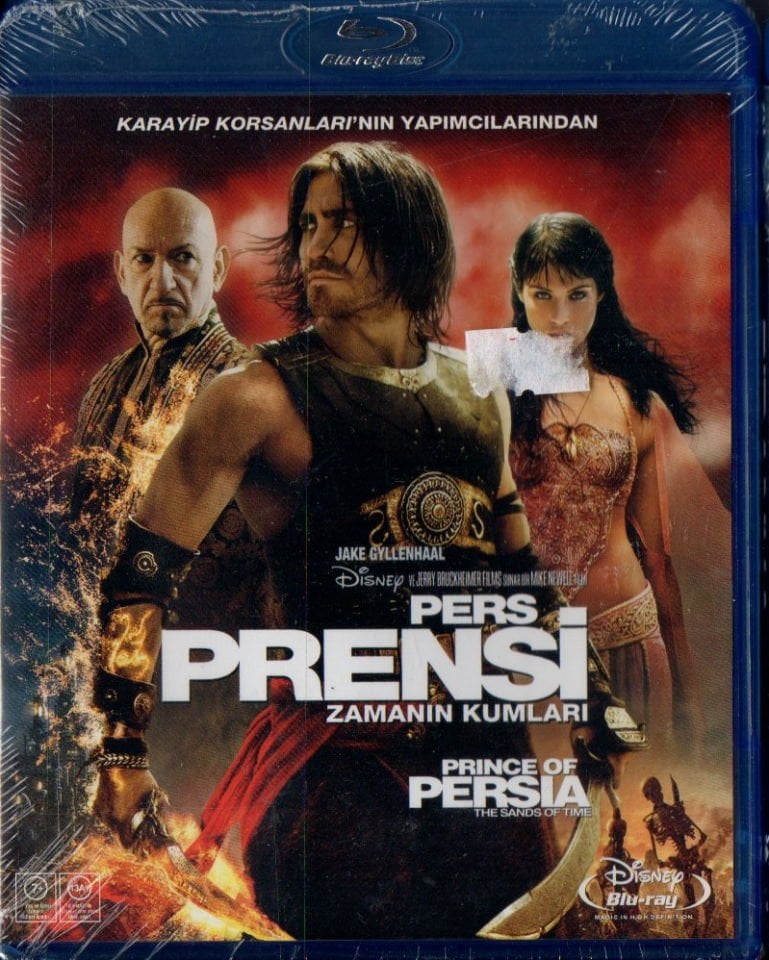 PRINCE OF PERSIA THE SANDS OF TIME - PERS PRENSİ ZAMANIN KUMLARI - JAKE GYLLENHAAL - BLU-RAY AMBALAJINDA SIFIR