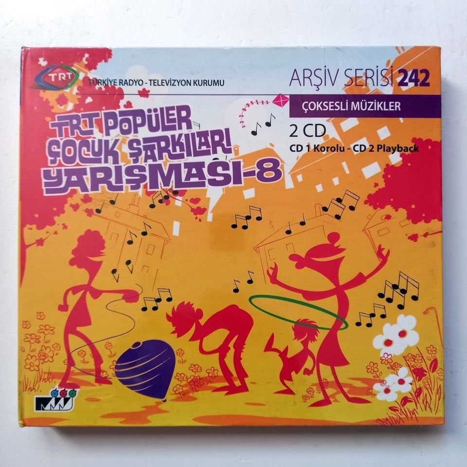 TRT POPÜLER ÇOCUK ŞARKILARI YARIŞMASI-8 / ÇOKSESLİ MÜZİKLER / TRT ARŞİV SERİSİ 242 - CD SIFIR