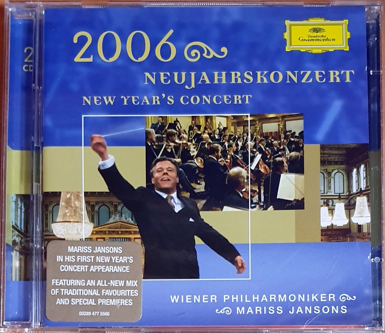 NEW YEAR'S CONCERT 2006 / WIENER PHILHARMONIKER, MARISS JANSONS (2006) DEUTSCHE GRAMMOPHON - 2CD 2.EL